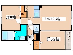 プリミエ－ルＮ24の物件間取画像